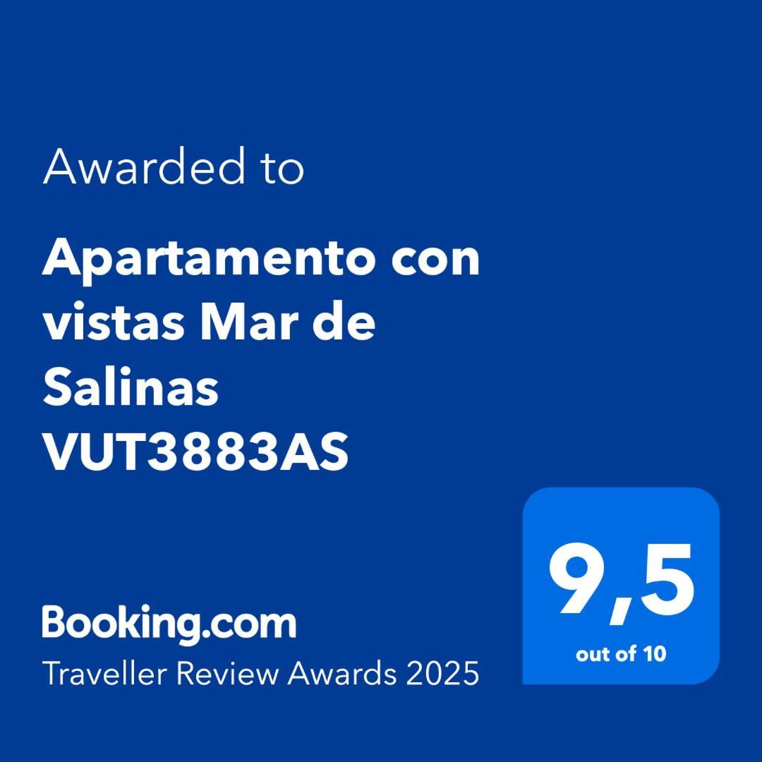 Apartamento Con Vistas Mar De Salinas Vut3883As Exteriör bild